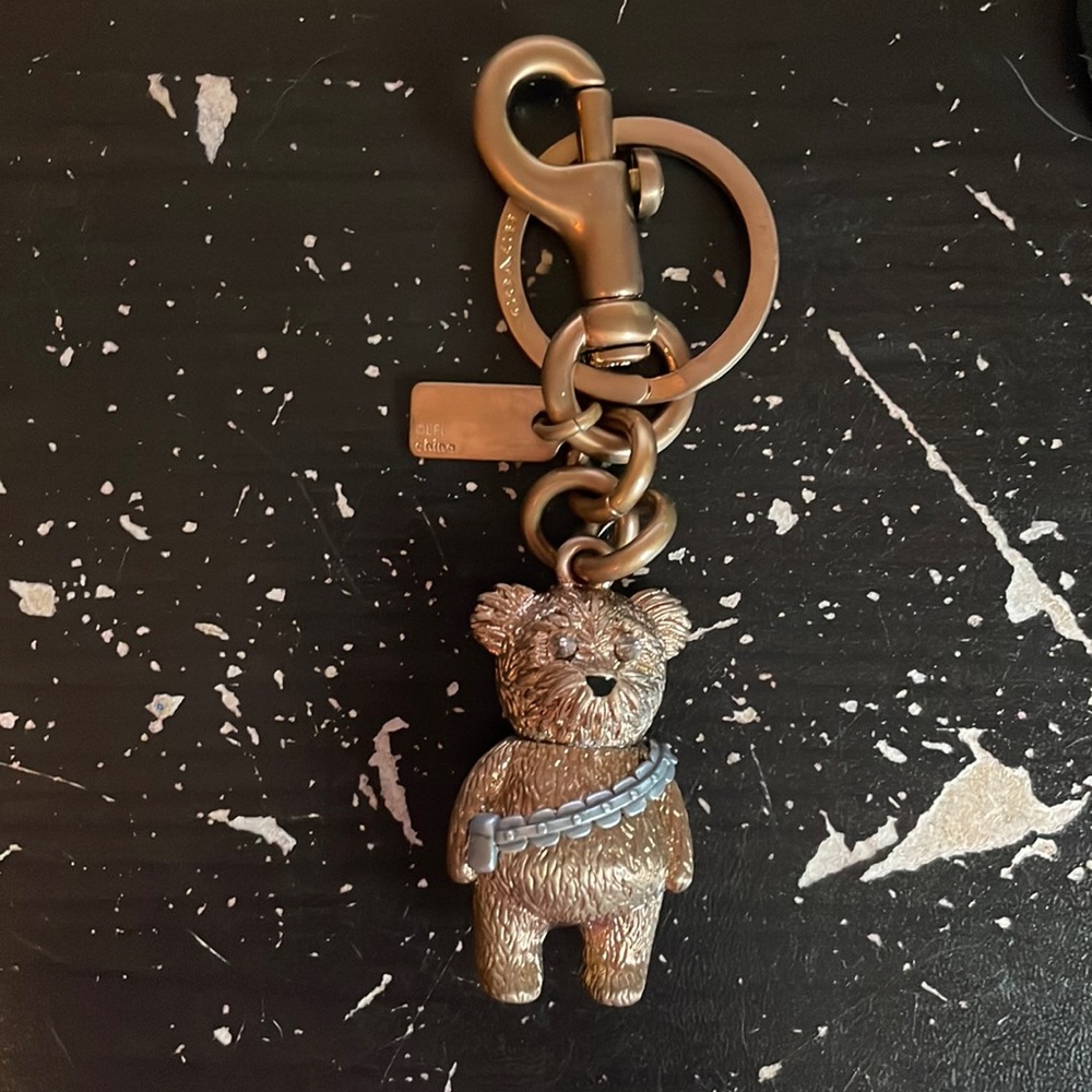 Star Wars x Coach Chewbacca Bear Bag Charm Keyring